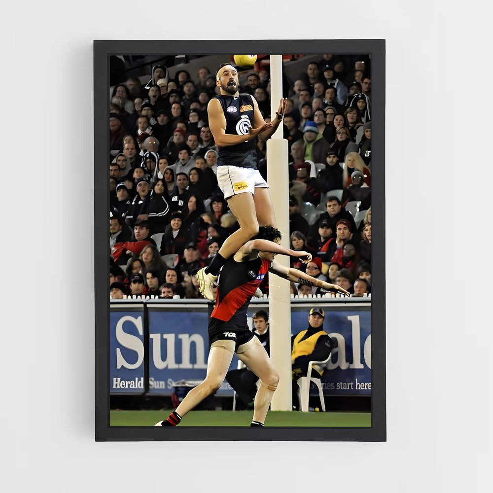 Poster Australian football – affiche Football australien (vue 2)